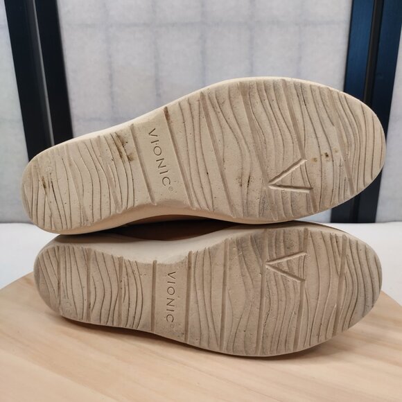 Vionic Shawna High Top Tan Comfort Weather Resistant Boots Women US 8.5 - Picture 13 of 16